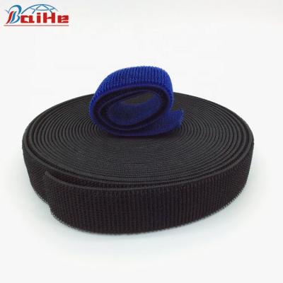 China Unbrush Durable Soft Elastic Nylon Buckle High Quality Factory Customized Colorful Un-napped Elastic Buckle for sale