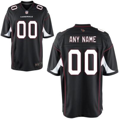 China Wholesale Mens Arizona Cardinals Nike Black Customized Alternate Game Jersey for sale