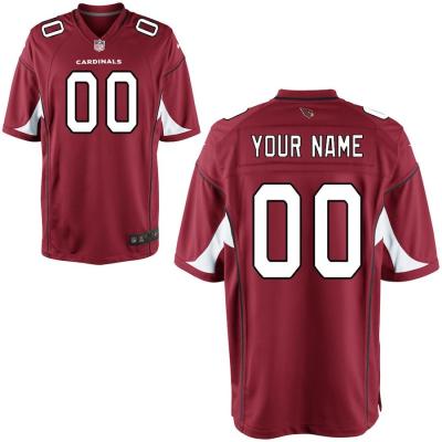 China Wholesale Men's Arizona Cardinals Nike Cardinal Custom Game Jersey for sale