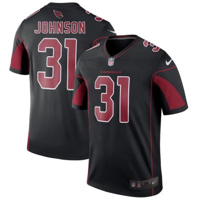 China Wholesale Men's Arizona Cardinals David Johnson Nike Black Color Rush Legend Jersey for sale