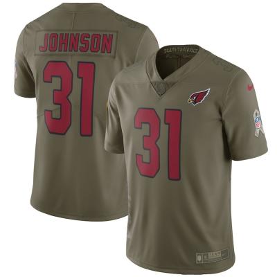 China Wholesale Men's Arizona Cardinals David Johnson Nike Olive Salute To Service Limited Jersey for sale