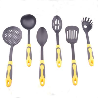 China Viable Colorful Kitchen Cookware Set Silicone Nylon Kitchen for sale