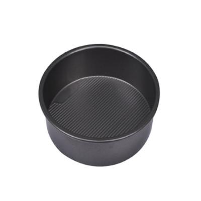 China Sustainable High Quality Tall Round Baking Pan Sets DIY Cake Stainless Steel Bakeware For Restaurant for sale