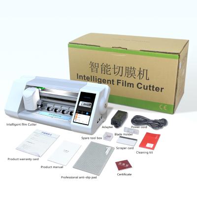 China MO 2021 high speed automatic tpu screen protector film cutting machine for full ceramic glue for iphone 13 pro 01 for sale