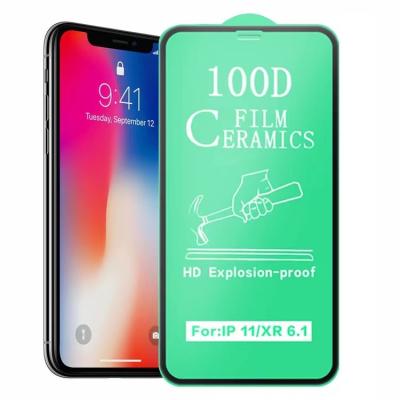 China 100D Full Anti-broken Glue Anti-broken Ceramic Film Ceramic Screen Protector For iPhone 13 for sale