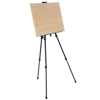 China Artwork Display Alloy Easel Table Durable Wholesale Painting Aluminum Table Stand for sale