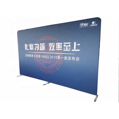 China Custom Portable Exhibition Trade Show Printing Backdrop Banner Tension Fabric Tube Display Frame for sale