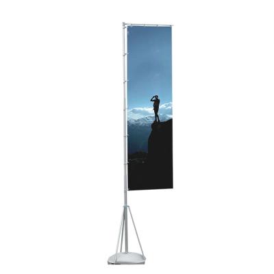 China Water Injection Portable Portable Outdoor Advertising Banner Flag Pole for sale