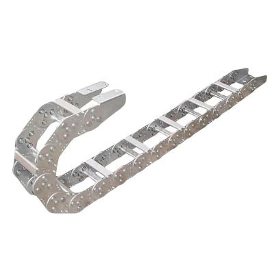 China Nylon Stainless Steel Series Cable Carrier And Flexible DJ Drag Chain For CNC Machine for sale