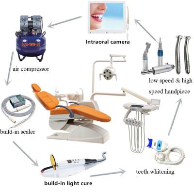 China Low price china cheap and durable full set hot sale dental chair unit for sale