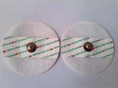 China Disposable ECG EKG Electrodes Medical Dry Safety ECG Chest Electrodes for sale