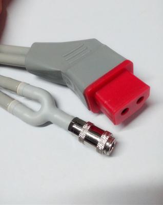 China Conector plástico rojo Nibp del puño de ISO13485 del tubo aprobado de los conectores los 2.5M en venta