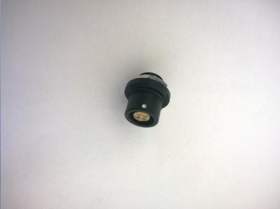 China Black Chrome Plating Metal 4 Pin Circular Connector For Receptacle for sale