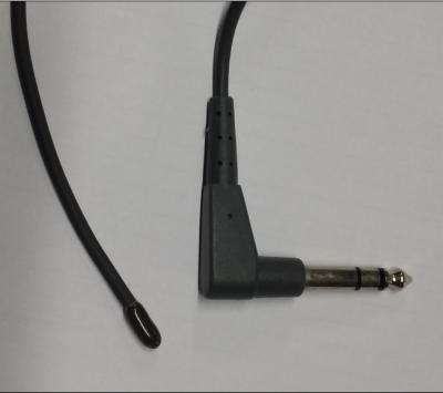 China Surgical 700 Series Esophageal Temperature Probe Angle Connector Black Wire for sale