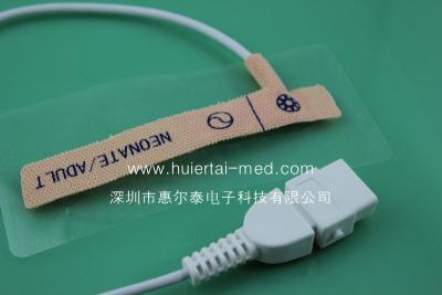 China BCI 9 Pin Disposable Spo2 Sensor For Patient Monitor With White Wire for sale