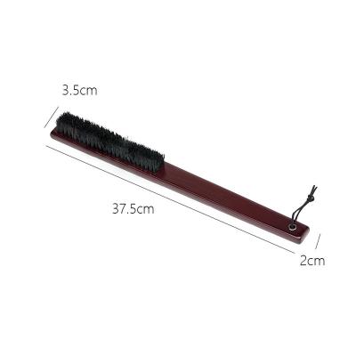 China Long Lasting Primary Color Black Red Handle Bed Brush Cloth Brush With Eco - Friendly Handle for sale