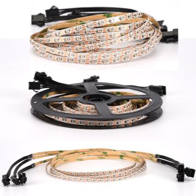 China 2020 Warehouse/Hotel/Office Strip Rope Magic Light Dreamy WS2812B 4mm LED IC Colorful Pixel Lights RGB 5V 90 Color Led Strip Light for sale