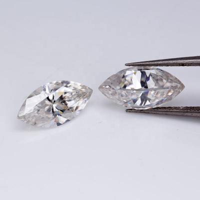 China Color Play Or Fire Loose Diamond VS GHI Color 0.60 To 0.69 Carat Fancy Marquise Shape Diamond For Wholesale for sale