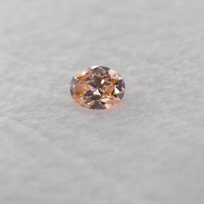 China Color Set or Fire Pink Morganite Synthetic CZ Stone Oval Brilliant Loose Cut Zircon Gemstone On Sale for sale