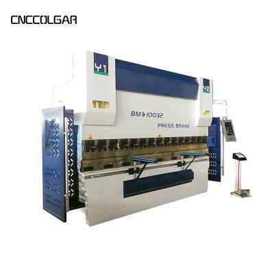 China Promotional Bending Design WE67K 125T 3200 3mm stainless steel latest 100 ton press brake da52s machine for sale