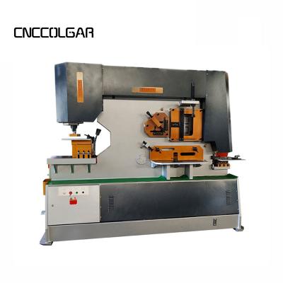 China Angle Metal Working Q35Y- 40T Iron Worker Shear And Hydraulic Punching Machine for sale