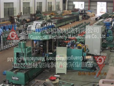 China Profiled Silo Wall Panel Roll Forming Machinery with PLC and Hydraulic System for sale