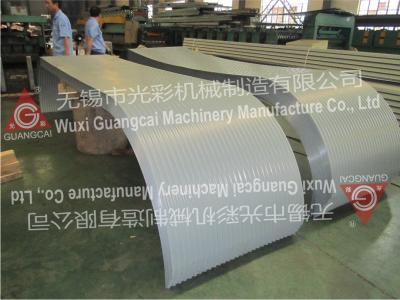 China Corrugated Metal Sheet Steel Roll Formed Products for Workshop / Warehouse for sale