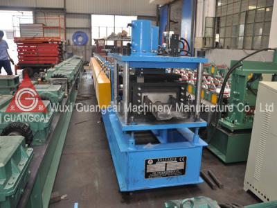 China Metal Roofing W Purlin Roll Forming Machine , Guide Rail Cold Roll Forming Line for sale