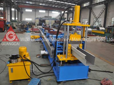 China Square Down Pipe Gutter Roll Forming Machine With PLC Control and Hydraulic for sale