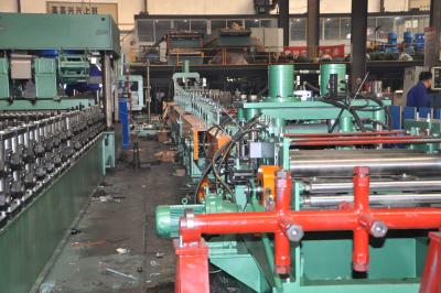 China GCr15 Bearing Steel Cable Tray Roll Forming Machine Electrical Wiring Duct Equipment for sale