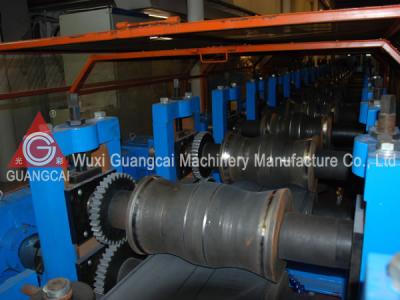 China PLC Control Carbon Steel Guardrail Roll Forming Machine Highway Guardrail Making Machine for sale