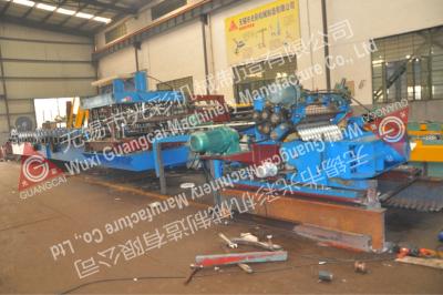 China Staaldrainage/het Broodje die van Currugated van de Staalduiker Machine met Hydraulisch en PLC Systeem vormen Te koop