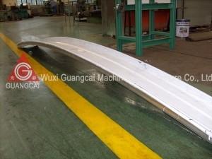 China Arch Sheet K Span Roll Forming Machine , Curve Roof Forming Equipment for sale