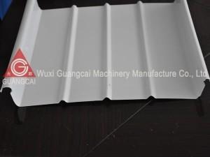 China Large Span Roofing Sheet Bemo Panel K Span Roll Forming Machine High Efficiency for sale