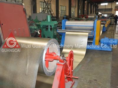 China Galvalume Plate / Aluminum Cold Roll Forming Machine Metal Sheet Rolling Machinery for sale