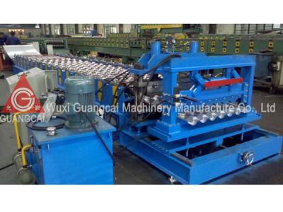 China Blue High Speed Glazed Tile Roll Forming Machine Thickness 0.5-0.7mm for sale