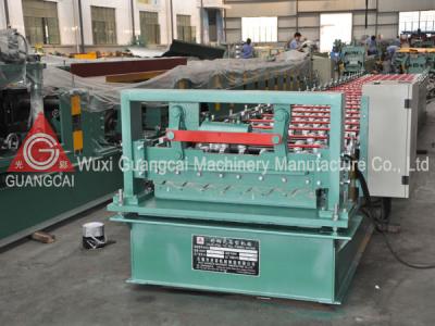 China Corrugated Sheet Roll Forming Machine Hydraulic PLC Control Roll Former for sale