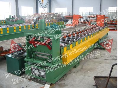 China Aluminum Wall Panel Roll forming Machine , Warehouse metal rolling machine for sale