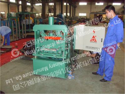 China Hangar Wall Panel Roll Forming Machine  Color Plate Thickness 0.4mm - 0.8mm for sale