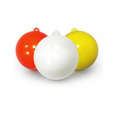 China Various Color Inflatable Mark Buoy Ball Floating Floats UV Resistant UV Resistant Personal Vessel Pickup For Safety Area Marking for sale