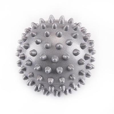 China Anti-burst Wholesale Fitness PVC Hand Soles Hedgehog Sensory Training Grip Portable Physiotherapy yoga Spiky massage ball for sale