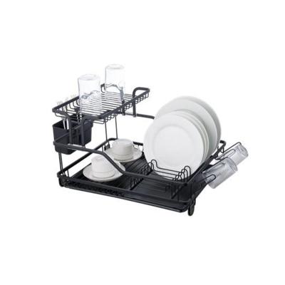 China Sustainable Household Kitchen Dish Rack , Stainless Steel Kitchen Multicolor Optional Dish Rack for sale