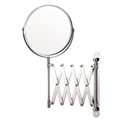 China Beauty Home Bathroom Wall Mounted Extendable Makeup Magnifying Cosmetic Mirror for sale