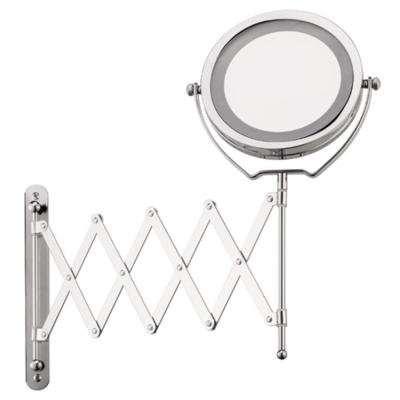 China 2021 Amazon Magnifying Best Seller Make Up Led Mirror With Magnifying Cosmetic Wall Mounted Mirror for sale