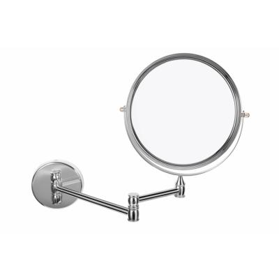 China Magnifying High Quality Bathroom Shaving Wall Mounted Extendable Makeup Mirror for sale