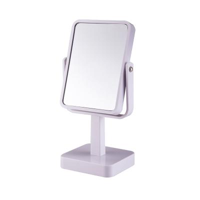 China Wholesale Professional Square Vanity Table Mirror Makeup Magnifying Cosmetic Desktop Mirror for sale