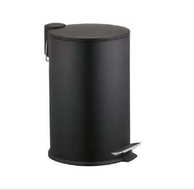 China Sustainable 3L/5L/12L/20L/27L Stainless Steel Trash Can Bin With Foot Step Pedal for sale