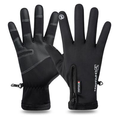 China Full Finger Smart Motorcycle Touch Screen Touch Screen Outdoor Exercise Gym Cycling Others Sports Leather Pack Gloves for sale