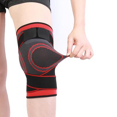 China High Elastic Breathable Bandage Sports Knee Pads Running Gym Weightlifting Knee Protectors for sale