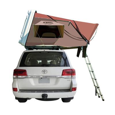 China Car Roof Top Tents Hard Outdoor Camping Roof Top Shell 3-4 Person Straight Tying Type for sale